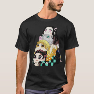 Camiseta Demon Slayer Nezuko Kimetsu No Yaiba Anime Shirt 