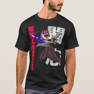 Camiseta Demon Slayer Oni Warrior Revela Manga Japonesa