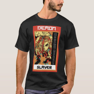 Camiseta demon slayer rengoku T-Shirt 1