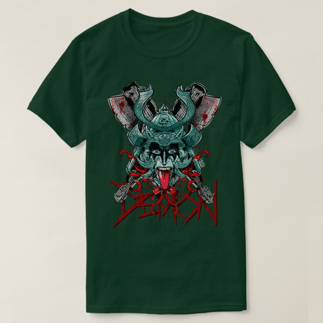 Camiseta Demon Warrior (Diseño del anverso)