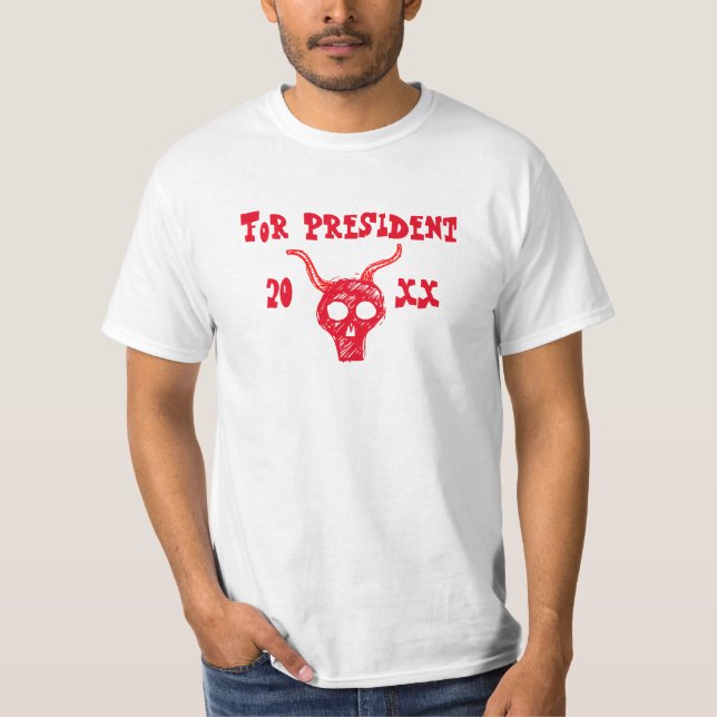Camiseta DemonFor President 20xx (Anverso)