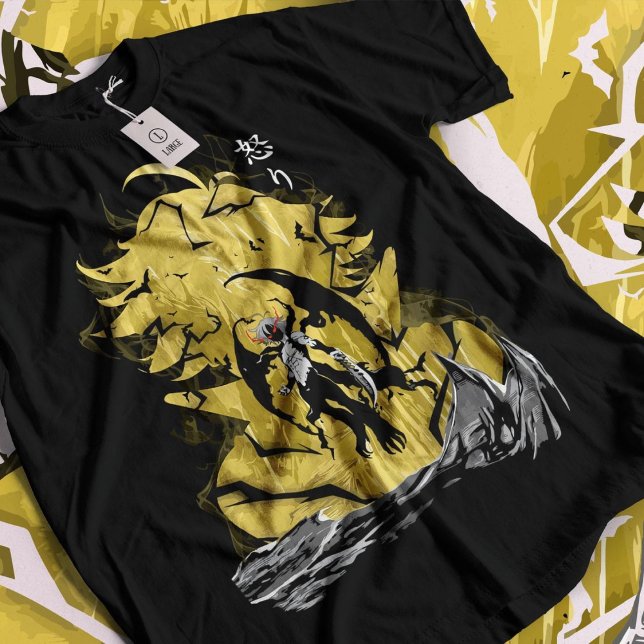 Camiseta 👑⚔️Demonic Hero Tee – Wrath Blade Edition ⚔️👑 (Subido por el creador)