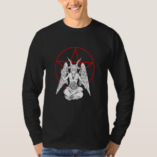 Camiseta Demonio Baphomet Satanico Lucifer Beelzebub