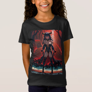 Camiseta Demonio con Contacto en Encrucijada, Anime Demonio