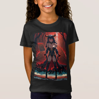 Camiseta Demonio con Contacto en Encrucijada, Anime Demonio