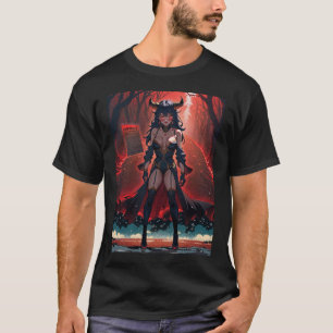 Camiseta Demonio con Contacto en Encrucijada, Anime Demonio