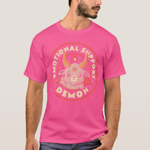 Camiseta Demonio de apoyo emocional vintage