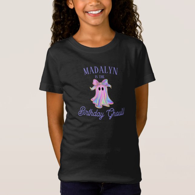 Camiseta Demonio de Cumpleaños Personalizado (Anverso)