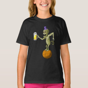 Camiseta Demonio de Halloween Feliz