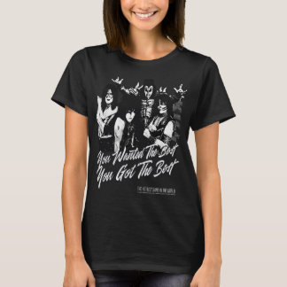 Camiseta Demonio de la banda de rock KISS Spaceman Catman S