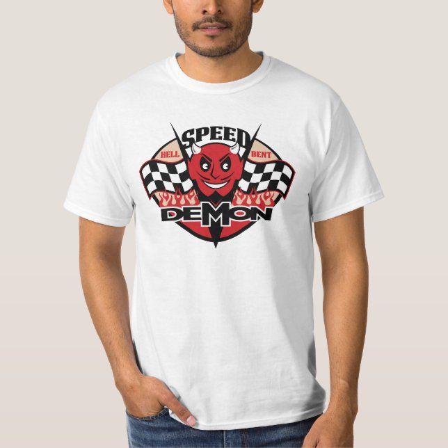Camiseta Demonio de velocidad (Anverso)