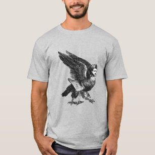 Camiseta Demonio Garuda Una Fusión De Humano Y Ave