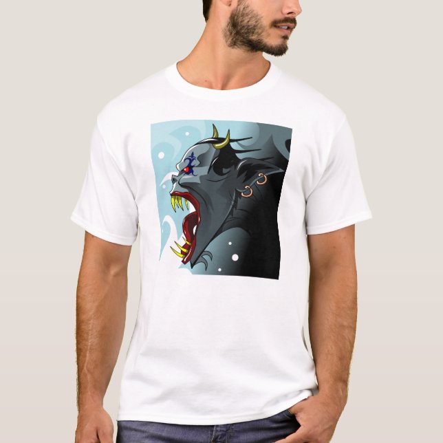 Camiseta Demonio Gritando (Anverso)
