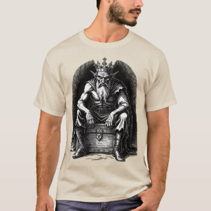 Camiseta Demonio Mammon -El Silencio del Peso de la Codicia