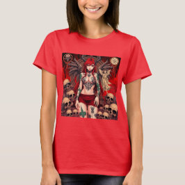 Camiseta Demonio Seductora y Ángel Puro: Dualidad Oscura
