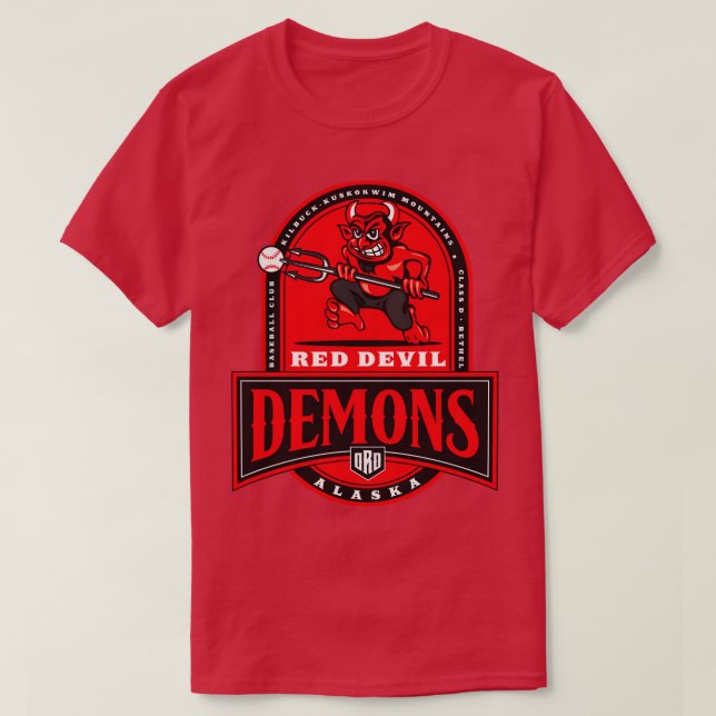 Camiseta Demonios de Alaska (Diseño del anverso)