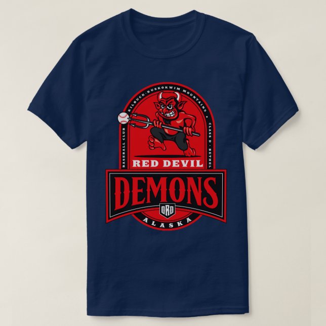 Camiseta Demonios de Alaska (Diseño del anverso)