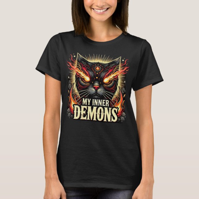 Camiseta demonios internos (Anverso)