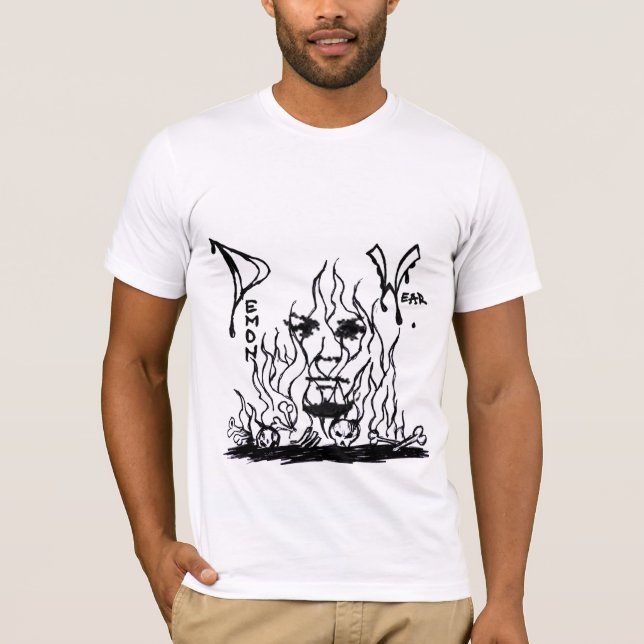 Camiseta DemonWear Myface Shirt (Anverso)