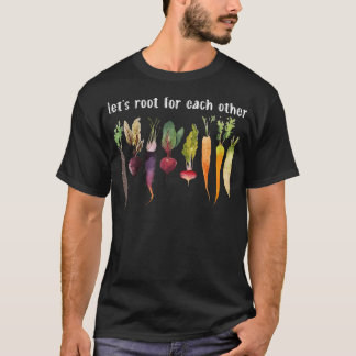 Camiseta Demos Raíces Los Unos Por Los Otros Vegetal Divert