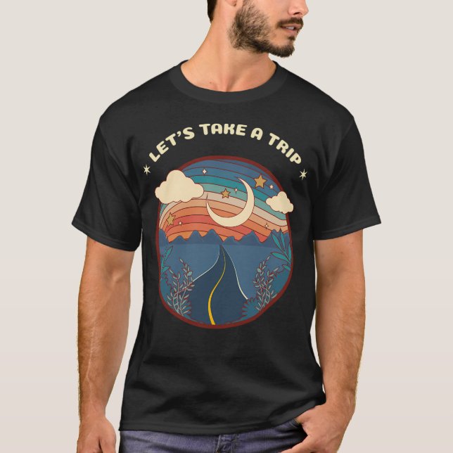 Camiseta Demos Un Viaje Retro Diseño De Camperas Muy Bien (Anverso)