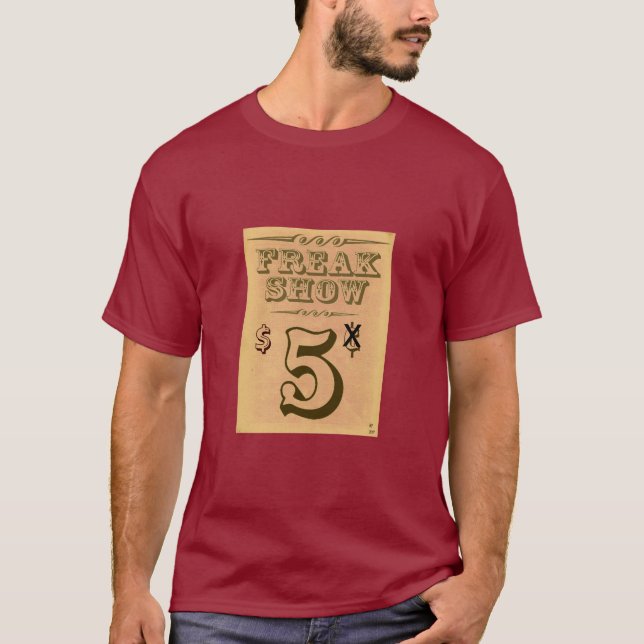 CAMISETA DEMOSTRACIÓN ANORMAL $5 (Anverso)
