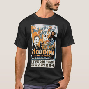 Camiseta Demostración mágica de Harry Houdini - Ghostbust