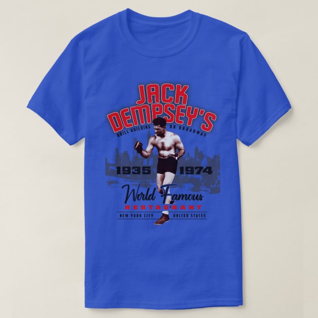 Camiseta Dempseys (Diseño del anverso)