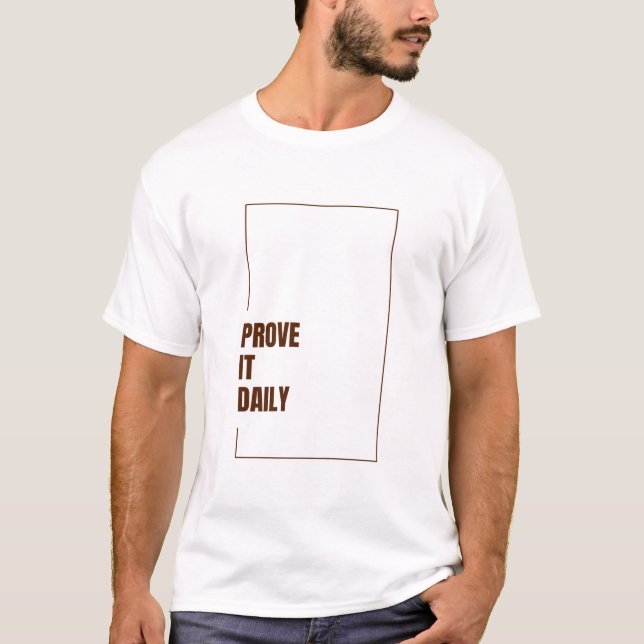 CAMISETA DEMUESTRALO DIARIO (Anverso)