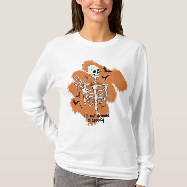 Camiseta Demure Halloween (Anverso)