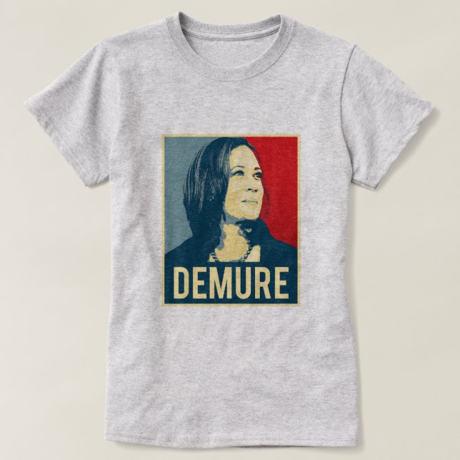 Camiseta Demure y Mentiroso Kamala Harris (Diseño del anverso)