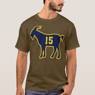 Camiseta DEN GOAT 15 Amarillo