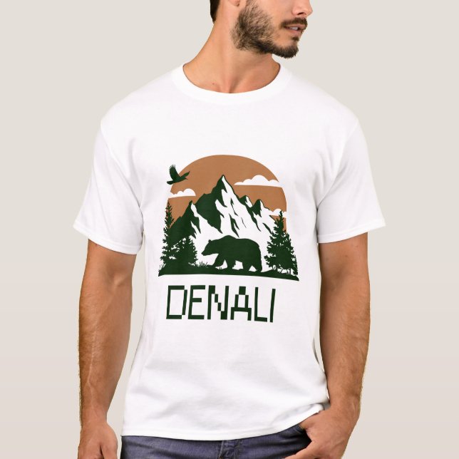 Camiseta Denali - Alaska (Anverso)