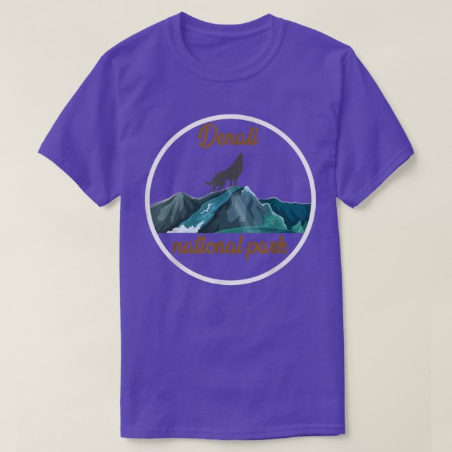 Camiseta Denali Alaska National Park146  (Diseño del anverso)