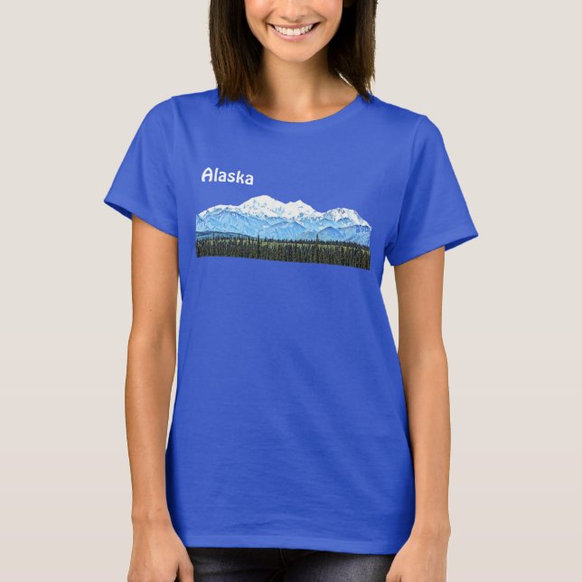 Camiseta Denali (Monte McKinley) (Anverso)