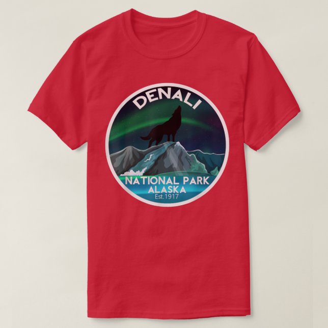 Camiseta Denali National Park  (Diseño del anverso)