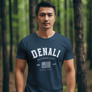 Camiseta Denali National Park Alaska Mountain view