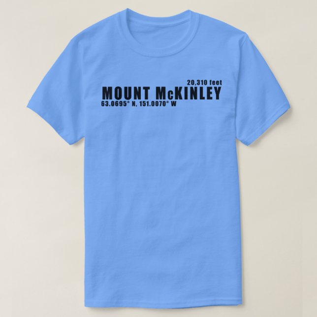 Camiseta Denali North Americas Corona la joya TShirt (Diseño del anverso)
