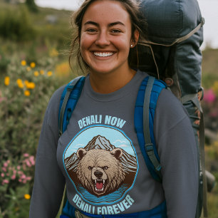 Camiseta Denali Now, Denali Forever