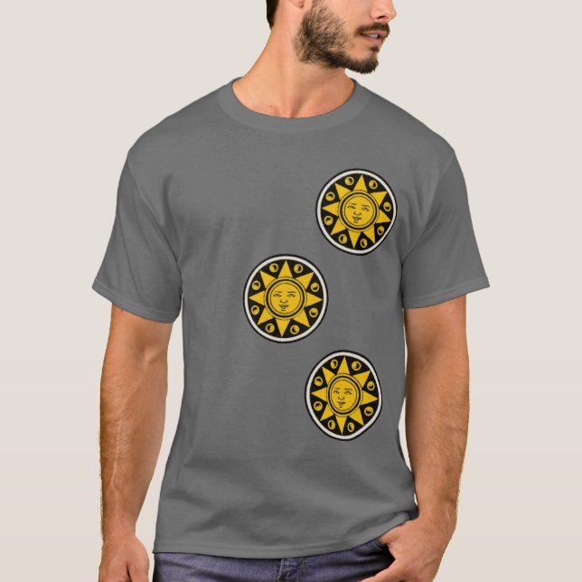 Camiseta denari del tre (Anverso)