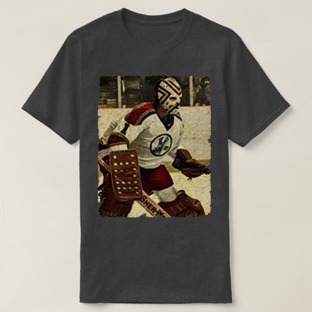 Camiseta Denis Herron Kansas City Scouts 1975 TShirt (Diseño del anverso)