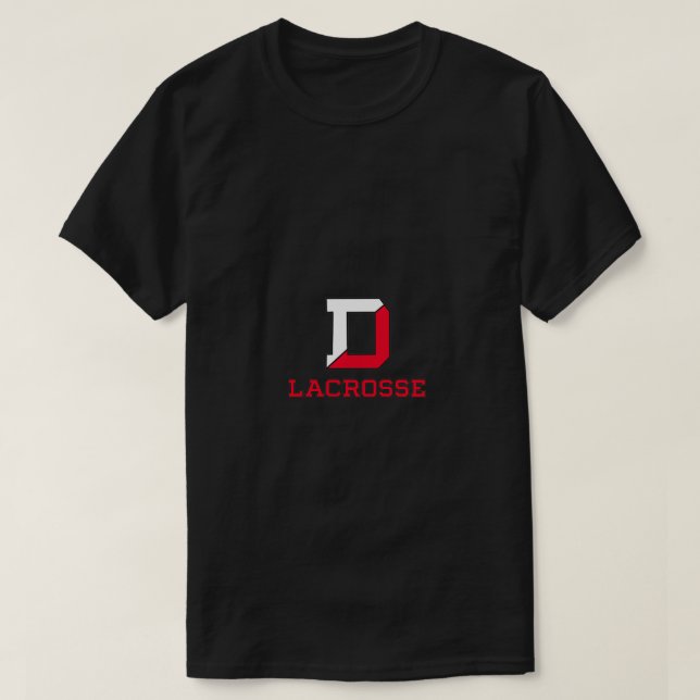 Camiseta Denison Lacrosse (Diseño del anverso)