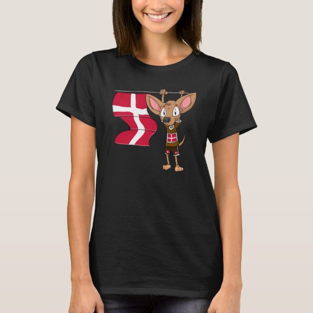 Camiseta Denmark Chihuahua (Anverso)