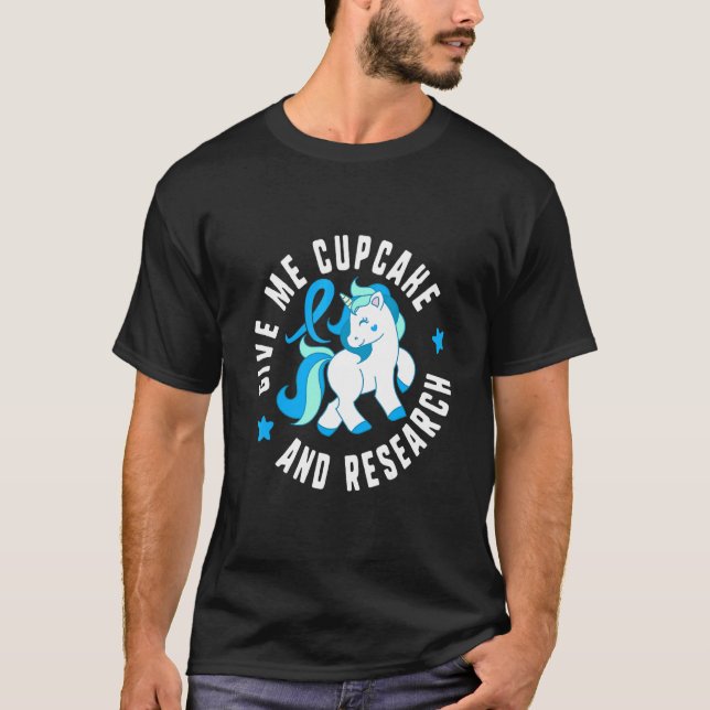 Camiseta Denme Torta Y Diabetes De Investigación Conciencia (Anverso)
