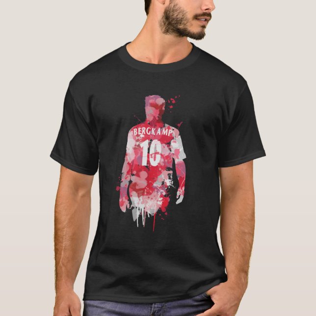 Camiseta Dennis Bergkamp Art Classic T-Shirt (Anverso)