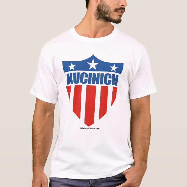 CAMISETA DENNIS KUCINICH PARA EL PRESIDENTE (Anverso)