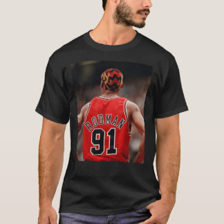 Camiseta Dennis Rodman Fan Art&amp;amp; Merch Essential . 