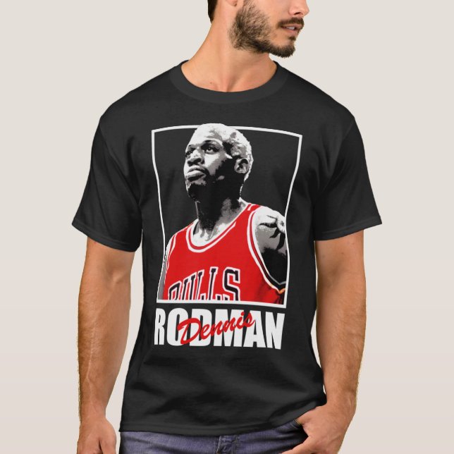 Camiseta Dennis Rodman Fan       ArtClassic T-Shirt (Anverso)