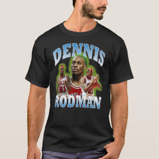 Camiseta Dennis Rodman Vintage Bootleg Classic T-Shirt