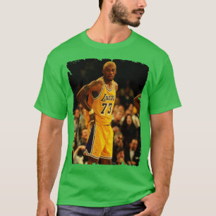 Camiseta Dennis Rodman Vintage Design Of Basketball 2